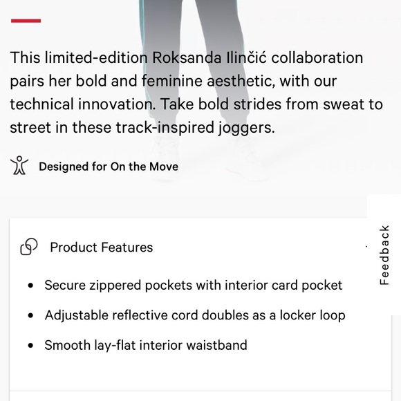 Lululemon x Roksanda Face Forward Jogger - Picture 14 of 14